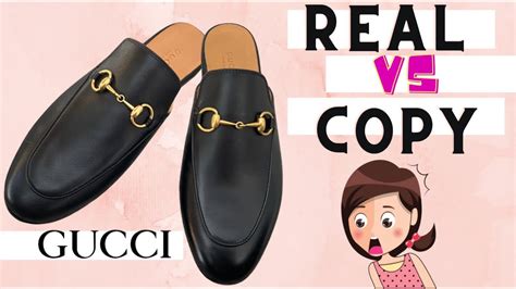 gucci loafers fake vs real|best gucci princetown knockoff.